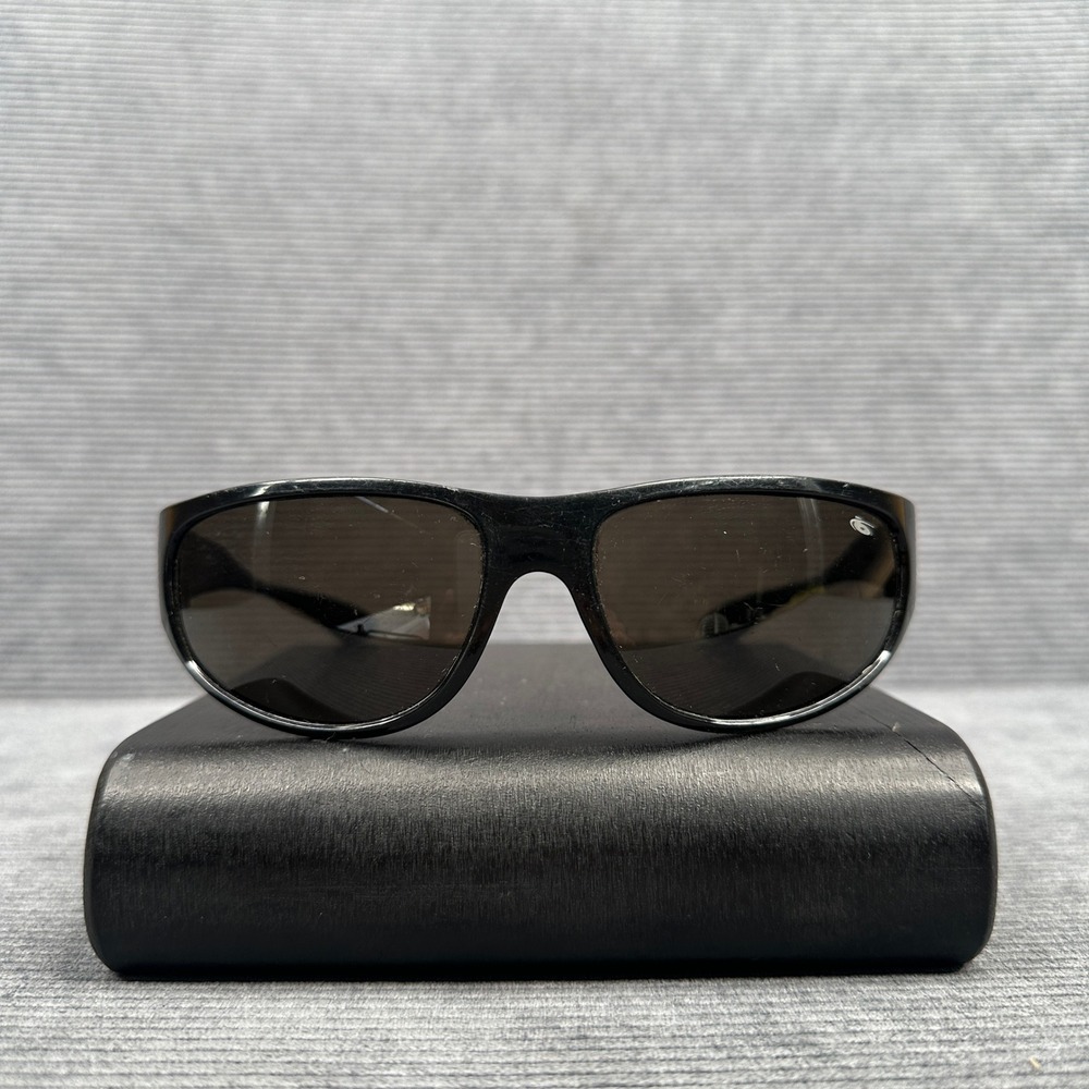 Bolle 723 Sunglasses Black Wrap Sport Made in France Vintage Mens Womens Y2k
